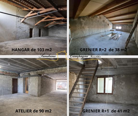 Bédarrides (84370) MAS T12 + grand atelier et hangar