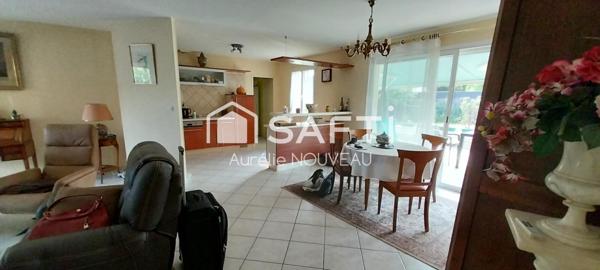 Pavillon de plain-pied 100m² zone résidentielle d'Aigueperse