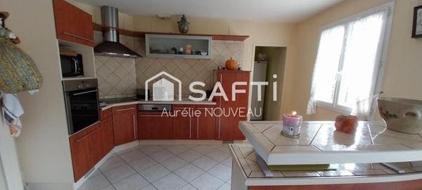 Pavillon de plain-pied 100m² zone résidentielle d'Aigueperse