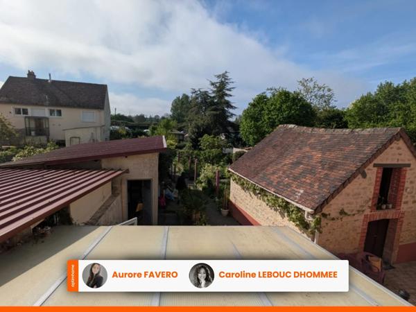 Maison de ville 63m² -  2 chambres, garage et jardin