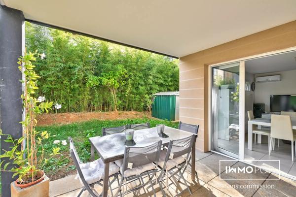 Appartement T2 de 45 m² avec garages et jardin de 120m², Le Cannet