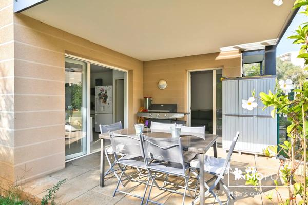 Appartement T2 de 45 m² avec garages et jardin de 120m², Le Cannet