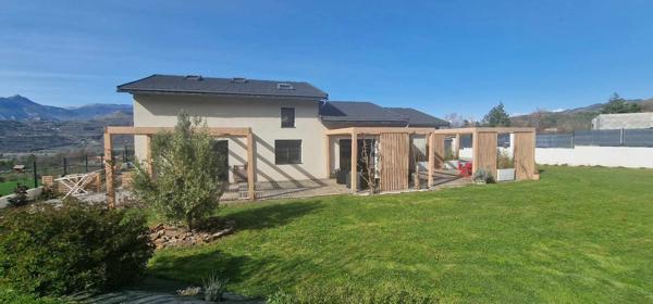 Curbans (05110) Villa écologique DPE en A 150 M² habitables à 12 minutes de Gap Sud