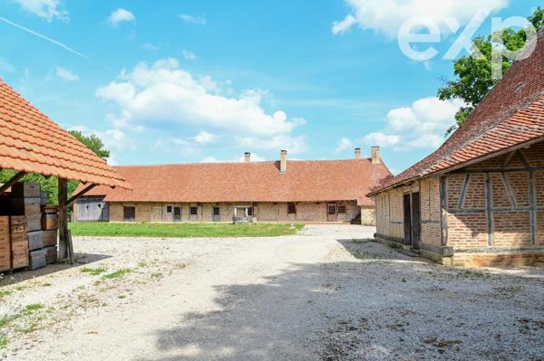 Propriété rurale en Bresse bourguignonne