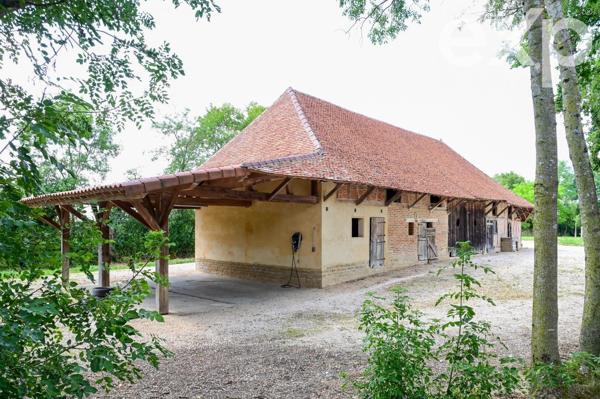 Propriété rurale en Bresse bourguignonne