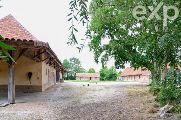 Propriété rurale en Bresse bourguignonne