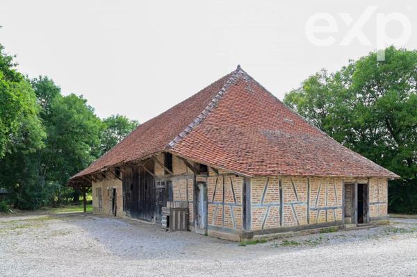 Propriété rurale en Bresse bourguignonne
