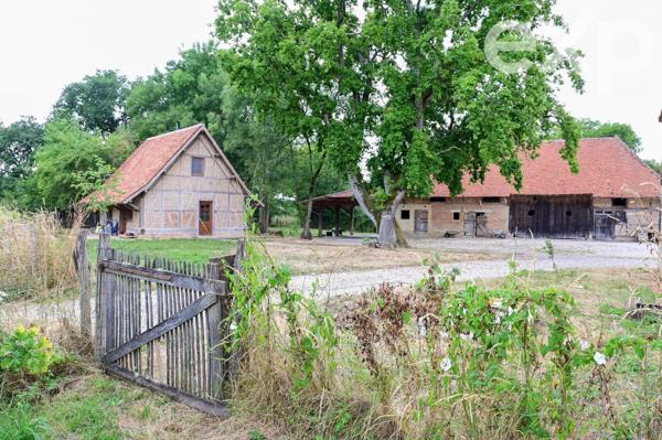 Propriété rurale en Bresse bourguignonne