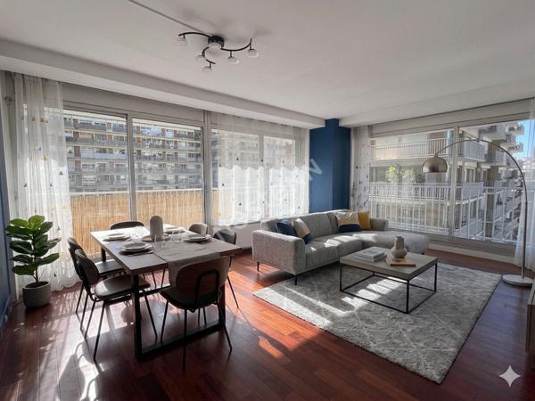 Puteaux : Puteaux Appartement 3 pièces lumineux de 61m² avec Balcon, cave et Parking