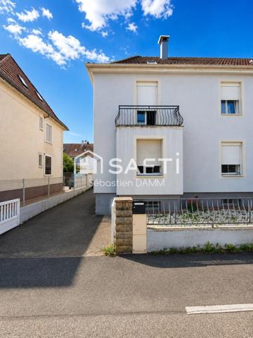 À vendre Mulhouse – Grande maison familiale avec jardin, garages et potentiel de division en 3 logements