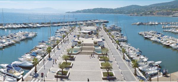 Sainte-Maxime (83120) TERRAIN A BATIR - VUE MER - GOLFE SAINT-TROPEZ