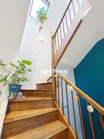 Maison Quimper - KERVIR - Vie de plain pied - rez de jardin - 3 chambres