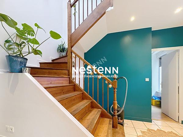 Maison Quimper - KERVIR - Vie de plain pied - rez de jardin - 3 chambres