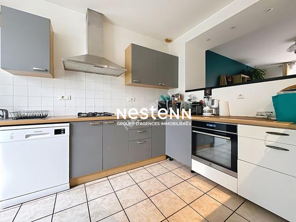 Maison Quimper - KERVIR - Vie de plain pied - rez de jardin - 3 chambres