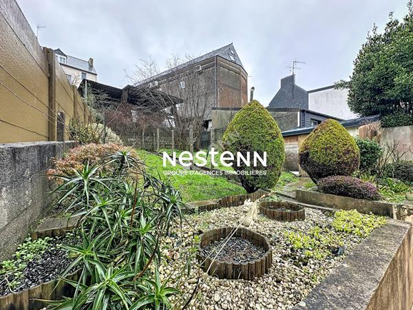 Maison Quimper - KERVIR - Vie de plain pied - rez de jardin - 3 chambres