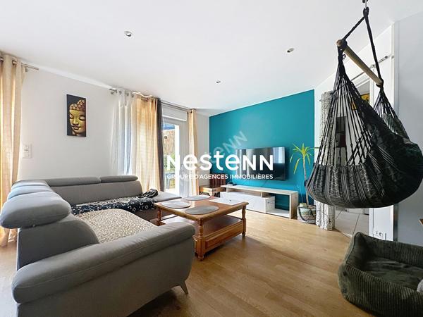 Maison Quimper - KERVIR - Vie de plain pied - rez de jardin - 3 chambres