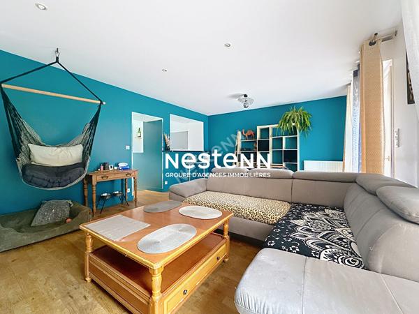 Maison Quimper - KERVIR - Vie de plain pied - rez de jardin - 3 chambres