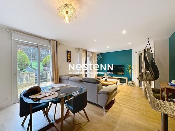 Maison Quimper - KERVIR - Vie de plain pied - rez de jardin - 3 chambres