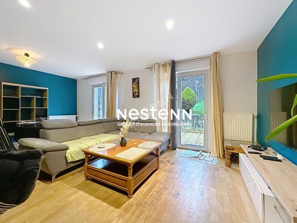 Maison Quimper - KERVIR - Vie de plain pied - rez de jardin - 3 chambres