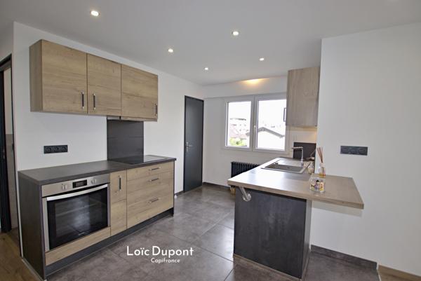 Appartement vue montagne à vendre T3 TRAVERSANT, THONON LES BAINS (74)