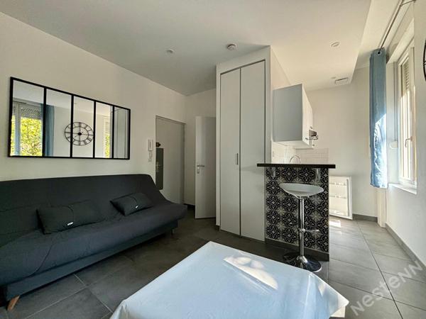 Agen - Studio meublé rénové à neuf de 17m²