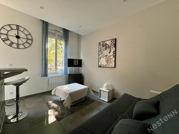 Agen - Studio meublé rénové à neuf de 17m²