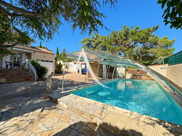 À vendre Villa T4 avec chambres de plain-pied, à deux pas des écoles et commerces 13190 Allauch