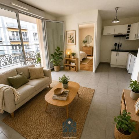Appartement 2 pièces avec garage