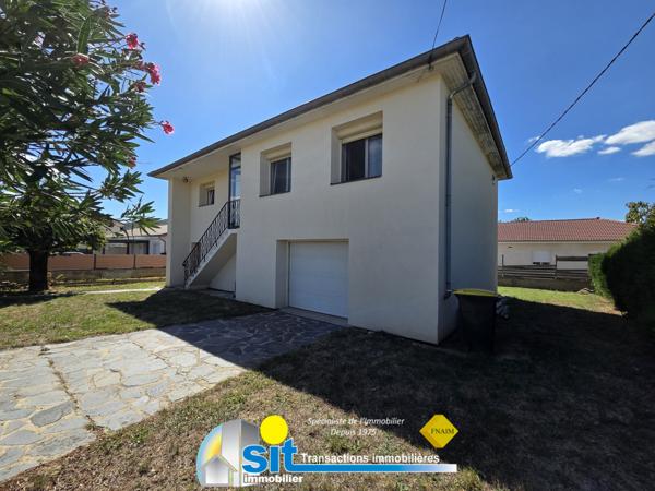 Maison rénovée 124 m² – 4 chambres – Sous-sol complet – Piscine – Sablons