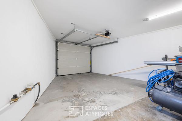 Ancienne épicerie devenue refuge de prestige près de la plage