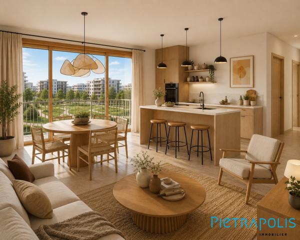 Appartement T4 81 m² – 3 chambres – Balcon environ 33 m² exposé Ouest