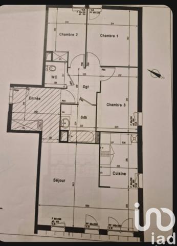 Appartement à vendre 4 pièces 74,83 m² Ecquevilly