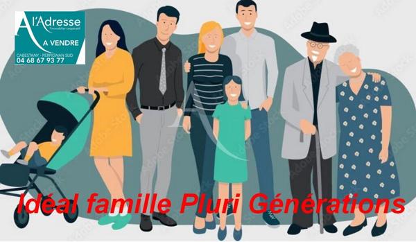 À VENDRE IDEAL POUR FAMILLE PLURI GENERATIONS - SPECIAL INVESTISSEUR - CHAMBRE D'HOTES