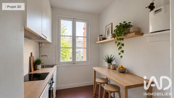 Appartement à vendre 3 pièces 57 m² Paris 20