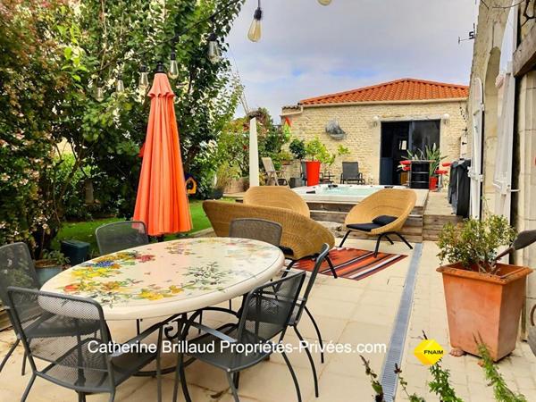 Maison Charentaise  de charme à Saint-Médard-d'Aunis  17220