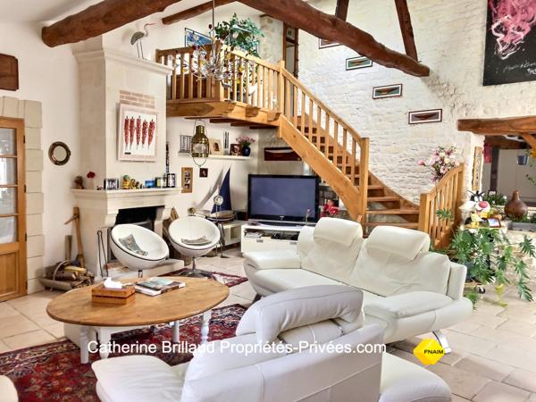 Maison Charentaise  de charme à Saint-Médard-d'Aunis  17220