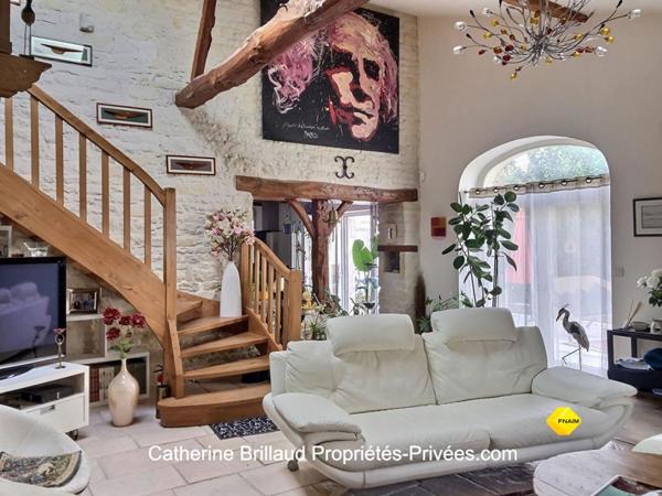 Maison Charentaise  de charme à Saint-Médard-d'Aunis  17220