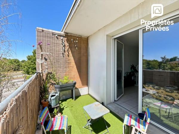 Appartement T2 de 40 m² avec balcon et parking privatif