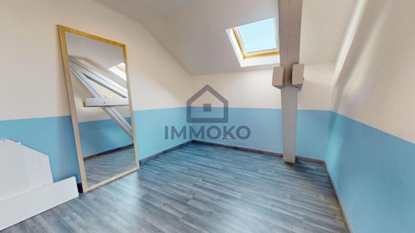 Grand Duplex F4 sur Mandeure avec jardin, cave, place de parking et garage