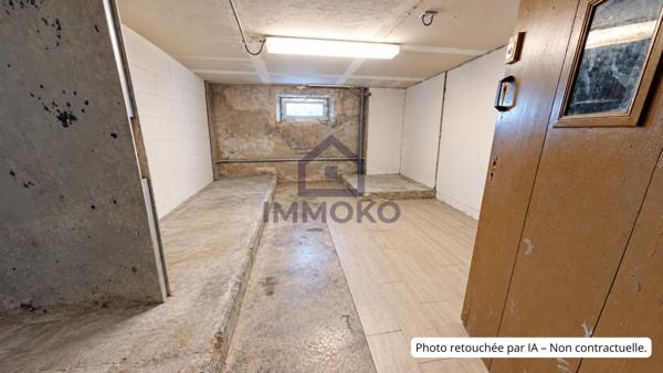 Grand Duplex F4 sur Mandeure avec jardin, cave, place de parking et garage
