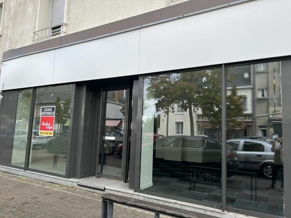 SAINT PIERRE DES CORPS BUREAUX A VENDRE 70 M² AXE TRAVERSANT ET PARKINGS