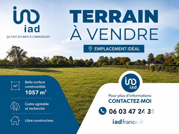 Terrain à vendre 1 057 m² Rivedoux-Plage