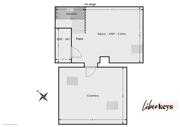 Proche Thoiry – Maison de village type triplex + 2 jardins + 2 parkings
