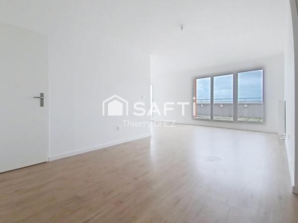T3 69m² de 2022 au 4è étage avec grand balcon, vue dégagée et frais de notaire réduits !