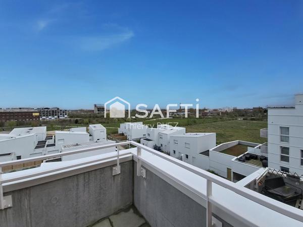 T3 69m² de 2022 au 4è étage avec grand balcon, vue dégagée et frais de notaire réduits !