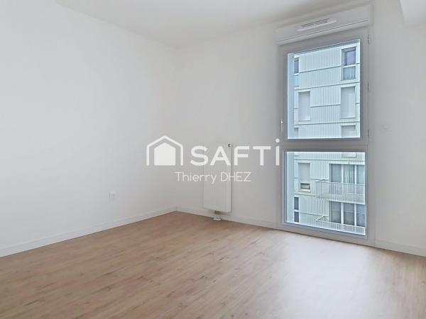 T3 69m² de 2022 au 4è étage avec grand balcon, vue dégagée et frais de notaire réduits !