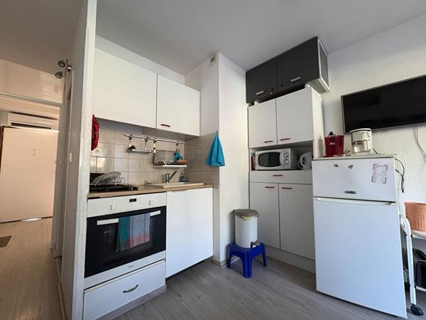 A louer - à l'année - T2 de 22m²