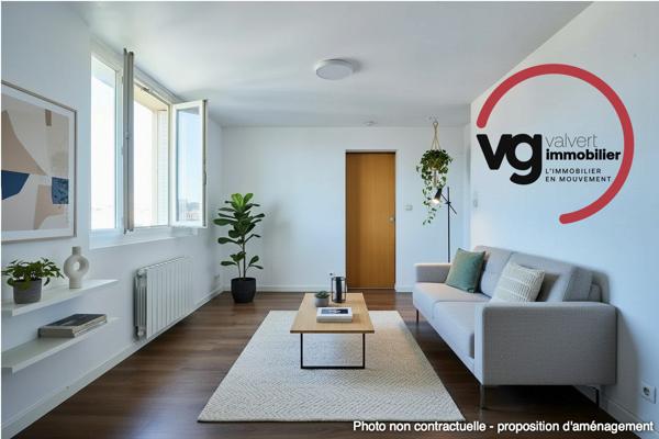 Appartement à vendre, 2 pièces - Villeurbanne 69100