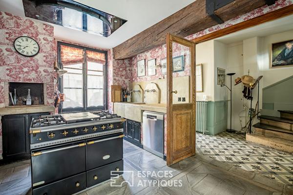 Elégante maison de famille avec jardin et maison d’amis au coeur de Senlis