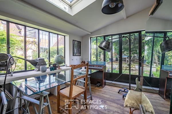 Elégante maison de famille avec jardin et maison d’amis au coeur de Senlis